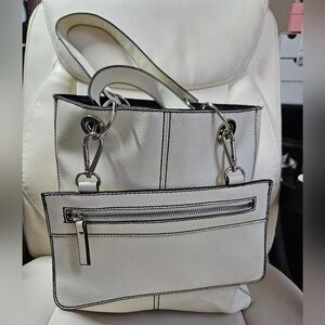 Bath & Body Works White Shoulder Bag